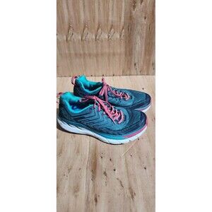 Hoka One One Clifton 4 Women’s Size 9.5 Blue Coral Running Shoes 1016724 BCCM